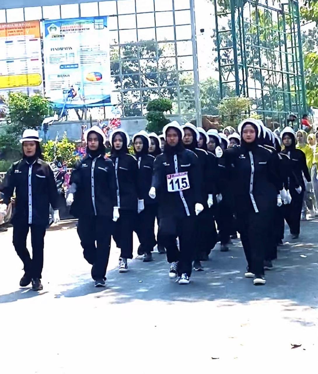 SMK Al Ikhlash Gresik Turut Sukseskan Lomba Gerak Jalan Antar Kecamatan Panceng 2026