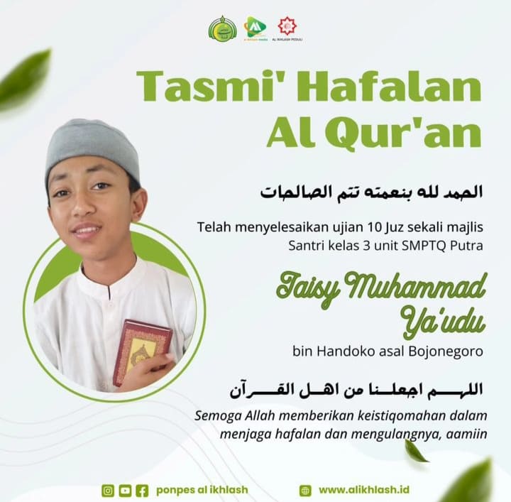Tasmi’ 10 Juz