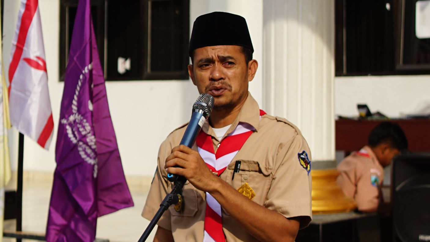 Upacara Peringatan Hari Pramuka ke-64 Tahun 2025 Gerakan Pramuka SMK Al Ikhlash