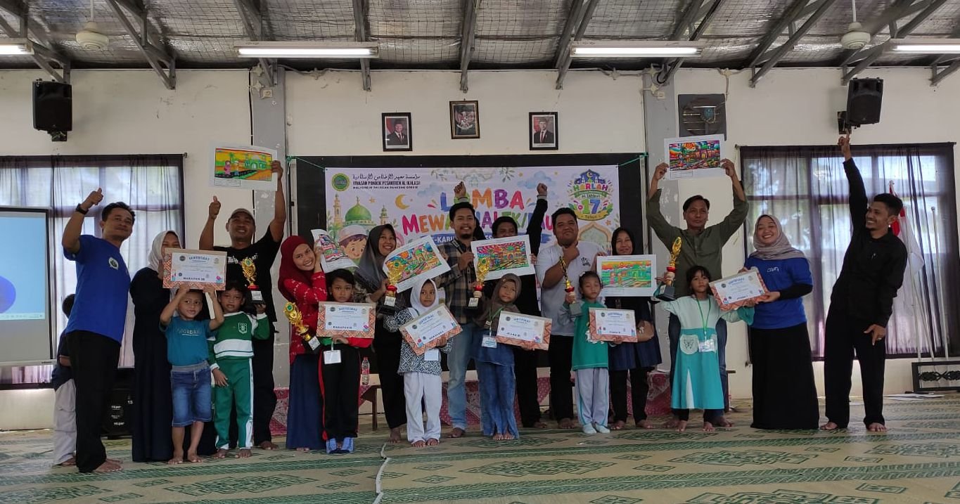 Lomba Mewarnai Harlah ke-17 Ponpes Al Ikhlash Diikuti 134 Peserta, Jadi Ajang Pengembangan Bakat Anak Sejak Dini