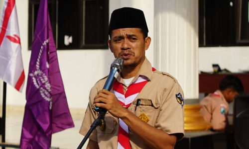 Upacara Peringatan Hari Pramuka ke-64 Tahun 2025 Gerakan Pramuka SMK Al Ikhlash