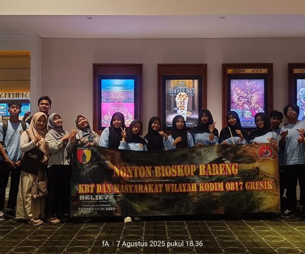 Nonton Bioskop Bareng Kodim 0817 Gresik: “Believe” Bakar Semangat Siswa Raih Mimpi!
