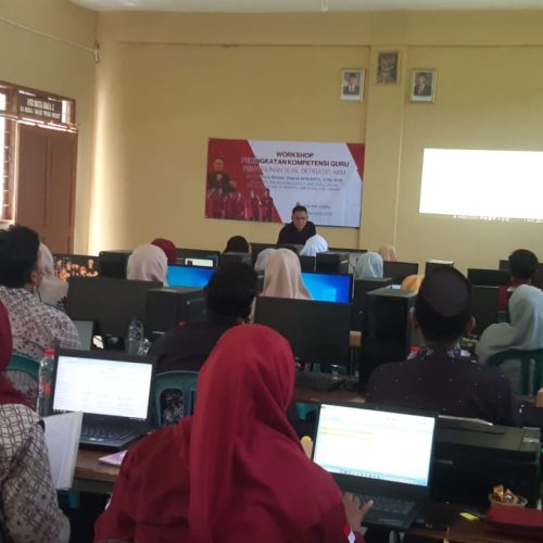 Workshop Penyusunan Soal Berbasis AKM di SMK Al Ikhlash Antusias Diikuti Guru-Guru  SMK Pantura Gresik