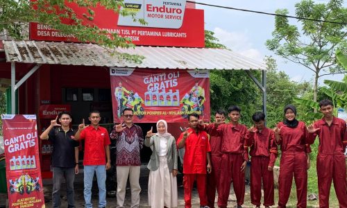 Ganti Oli Gratis Meriahkan HUT Pertamina ke-68 di Alaz Motor Ponpes Al Ikhlash