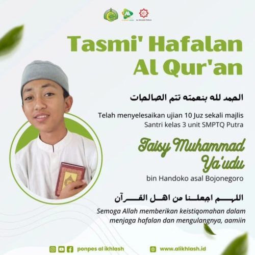 Tasmi’ 10 Juz
